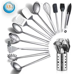 Stainless Steel Cooking Utensil Set,
